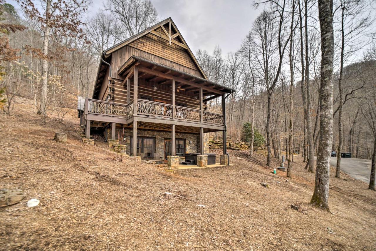 Luxury Cabin Rental In Franklin With Private Hot Tub Zewnętrze zdjęcie