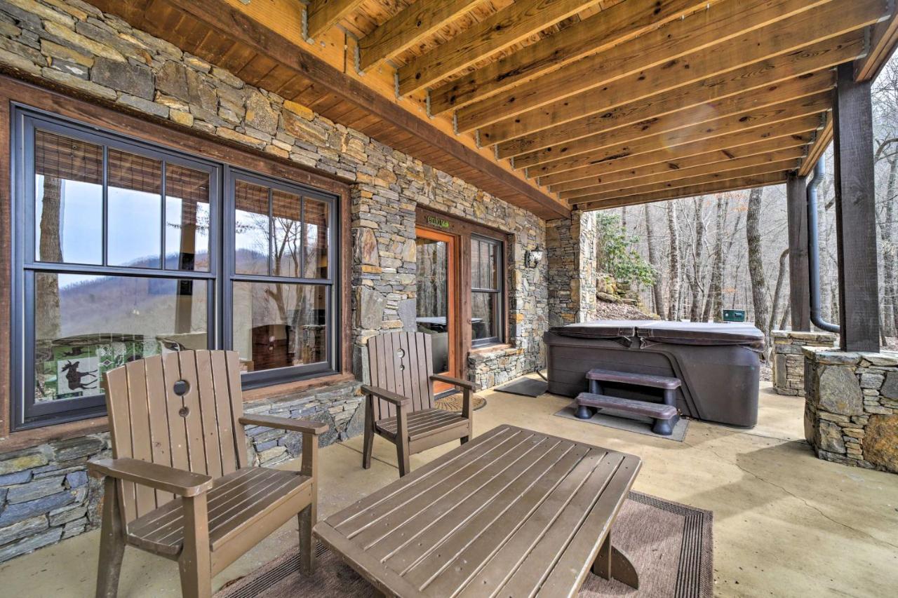 Luxury Cabin Rental In Franklin With Private Hot Tub Zewnętrze zdjęcie
